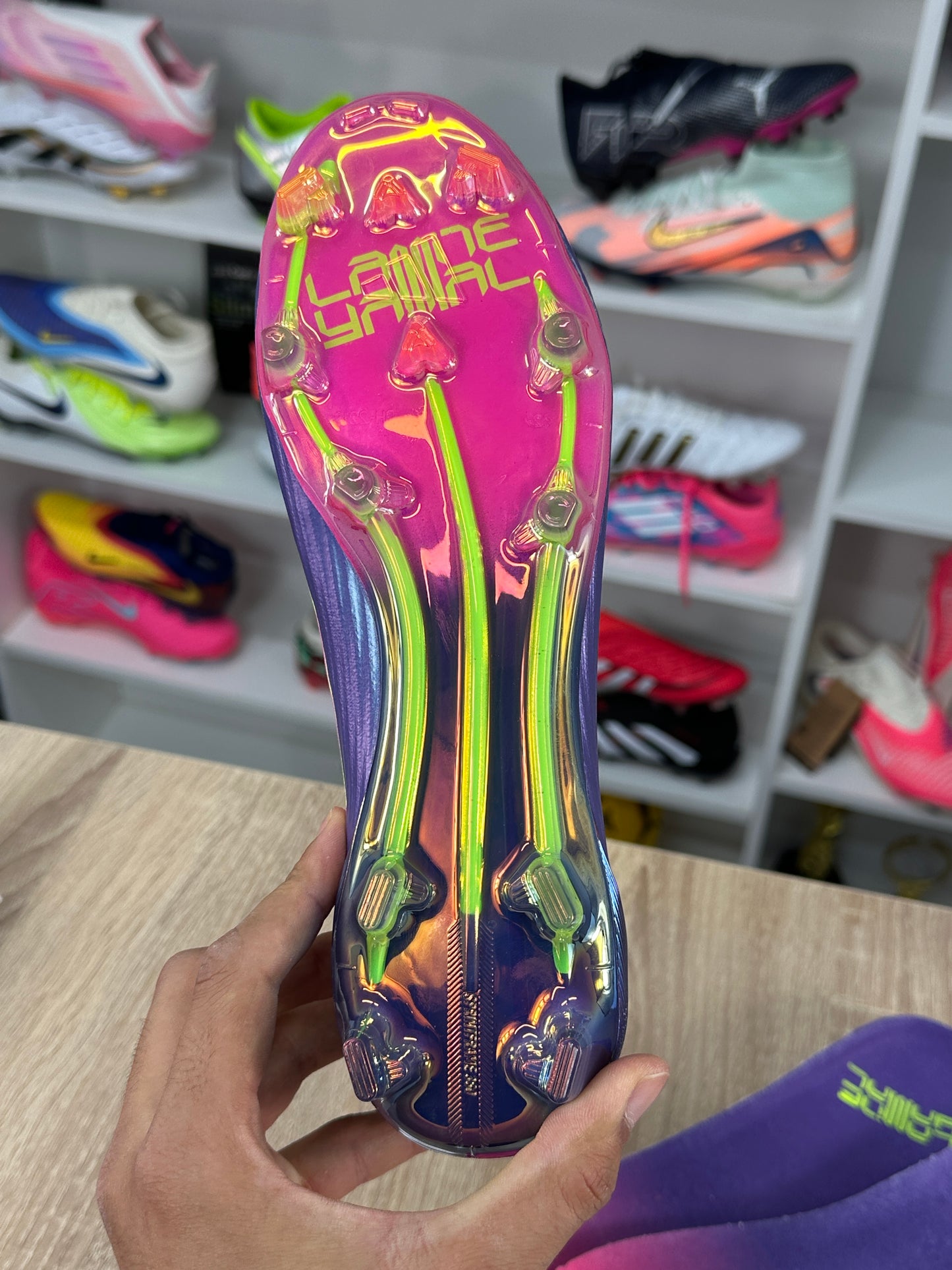 CRAMPON ADIDAS-F50 YAMAL NIVEAU SUPÉRIEUR + 🎁 #705h#90
