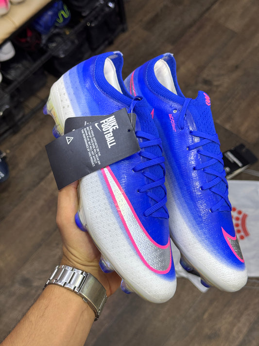CRAMPON VAPOR17 FG BLUE ET BLANCH AVEC ROSE #720h#130
