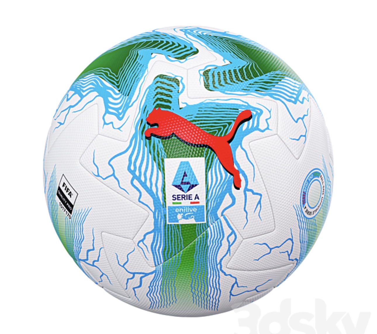 BALLON PUMA SERIE A SUPERGOOD 2025/2026 COPIER FIFAPRO QUALITÉ #350f#145
