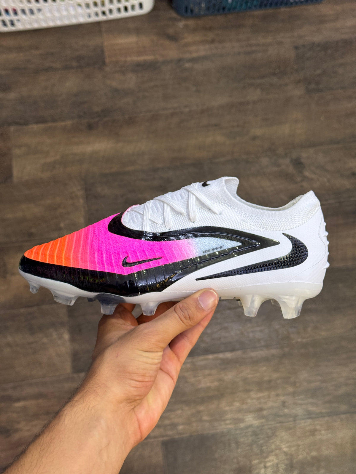 CRAMPON DE FOOT GX6 ROSE ET BLANCH #790h#100