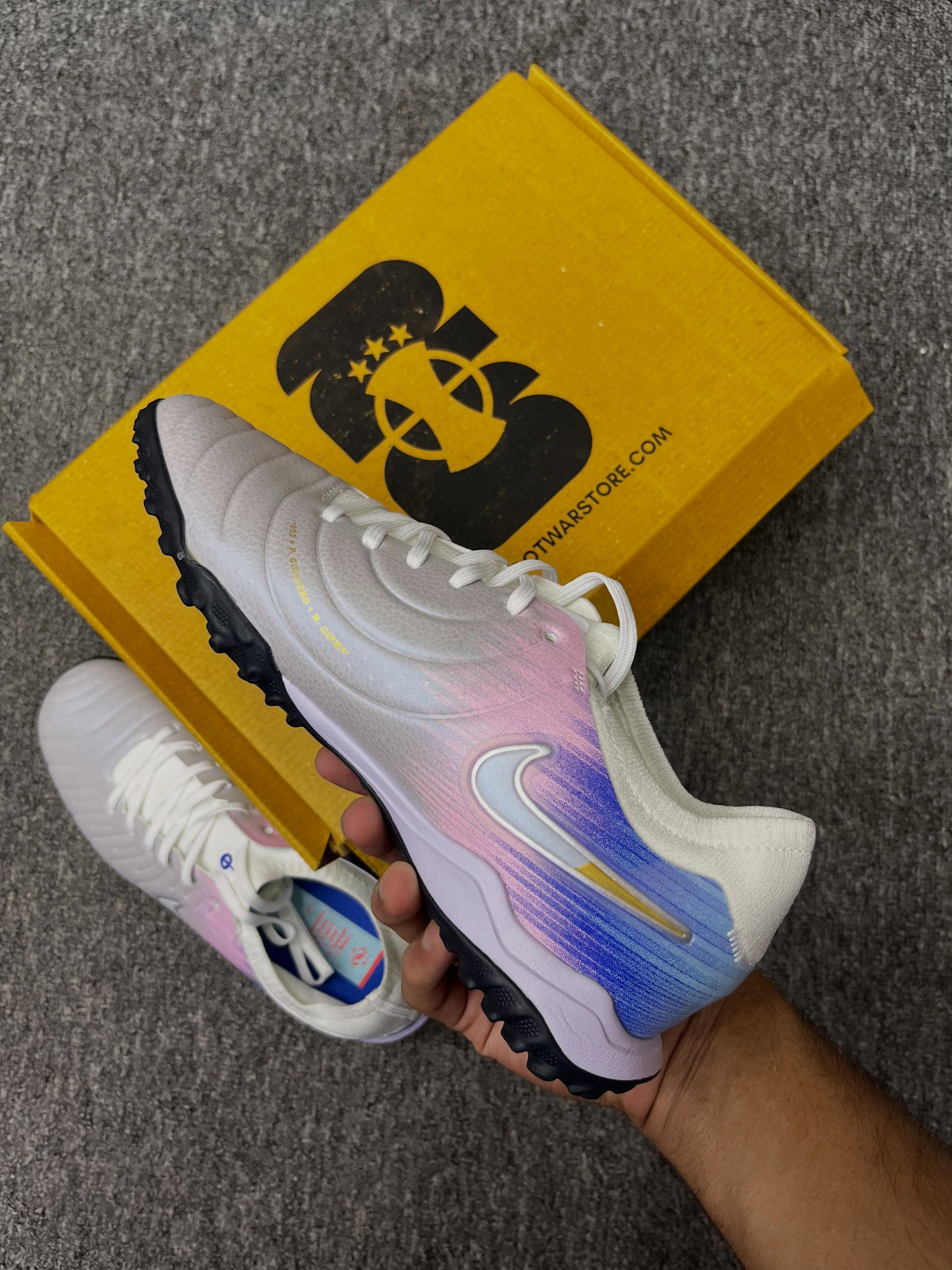 TIEMPO LEGEND 10 TF GRIS ET BLUE  #790h#145