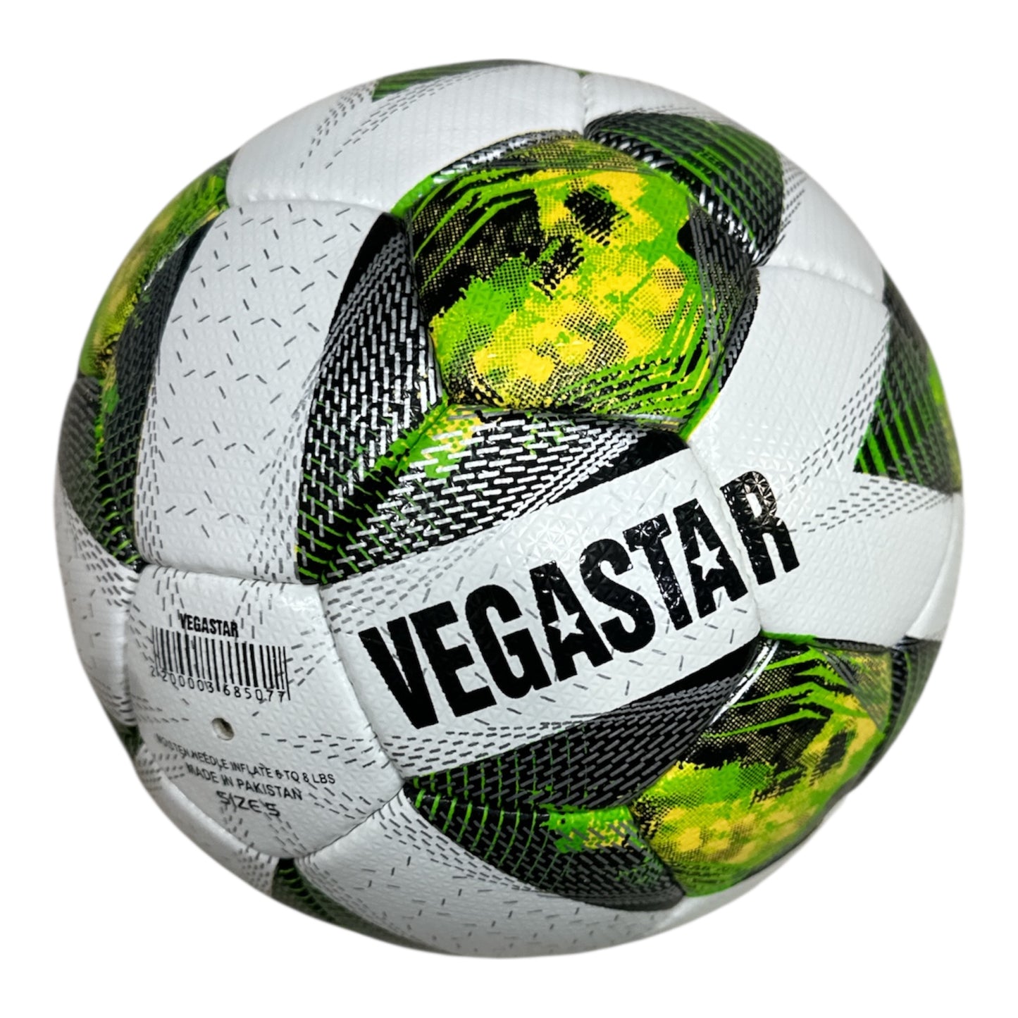 BALLON VEGASTAR MADE IN PAKISTAN SIZE 5 ( يمكنك فتح الطرد ) #180h#40