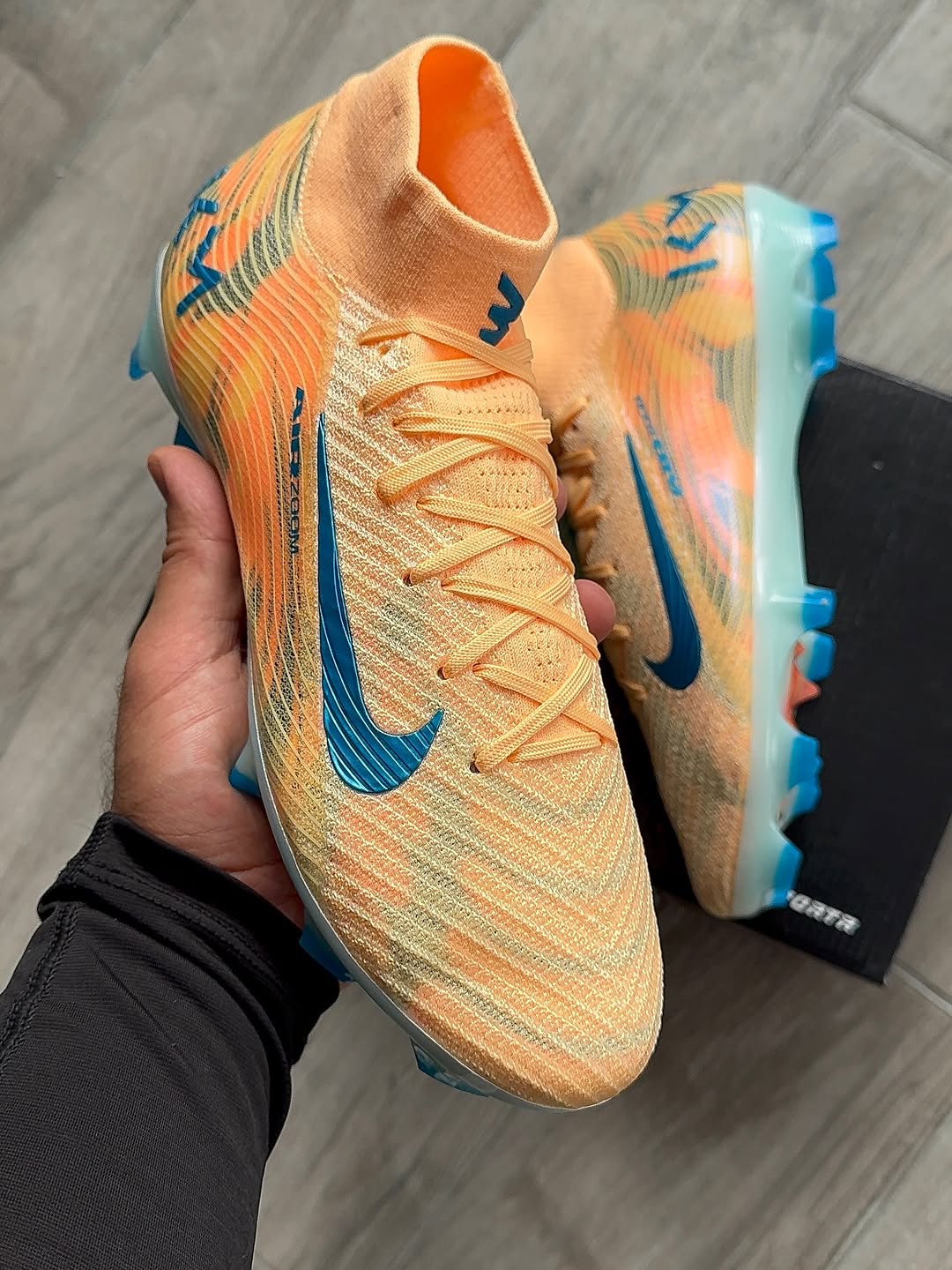 CRAMPON MERCURIAL SUPERFLY MBAPEE-KM COPIER-ELITE + CADEUX GRATUIT #860h#145