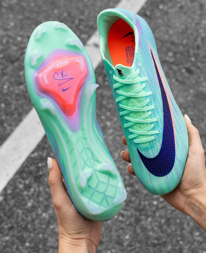 CRAMPON VAPOR 17 2026/2027 DE FOOT VERT ET ROSE #790h#100