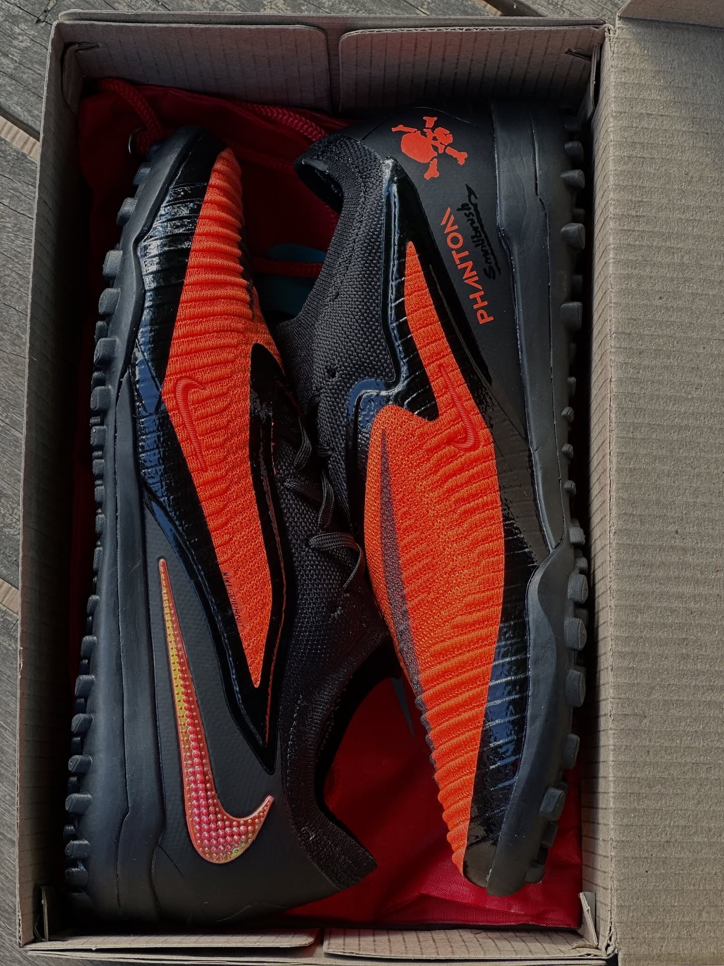 PHANTOM 6 HYPERVENOM SUPERGOOD SEMELLE GOMMÉ #790h#150