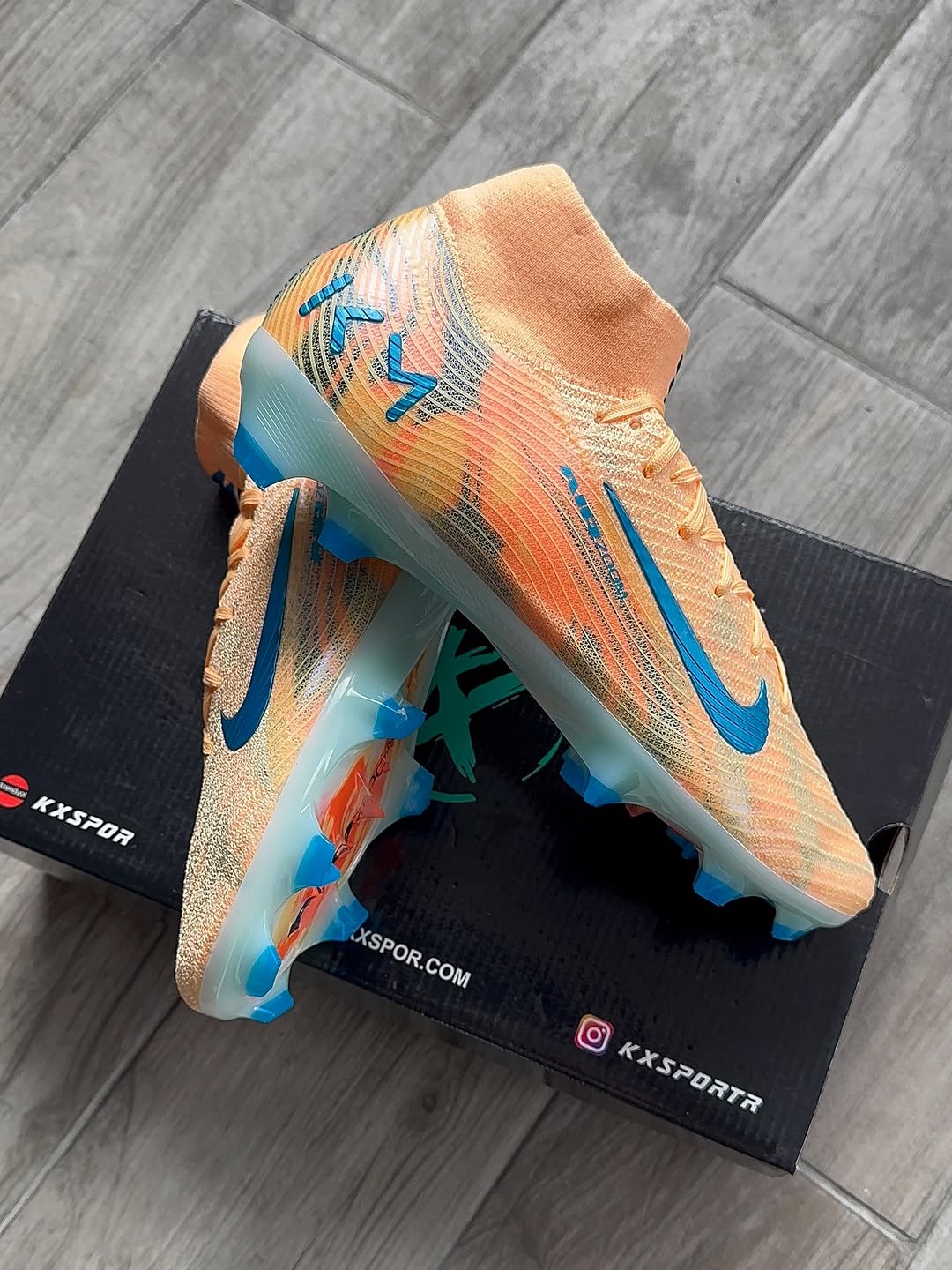 CRAMPON MERCURIAL SUPERFLY MBAPEE-KM COPIER-ELITE + CADEUX GRATUIT #860h#145