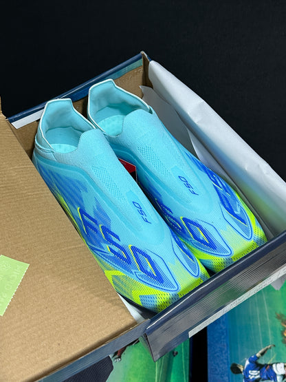 CRAMPON F50 HAUTE-QUALITÉ BLUE AVEC LA BOITE ORIGINAL #410#50