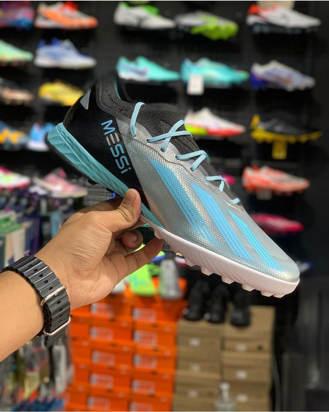 CRAZYFAST GRIS ET BLUE TOUT-TERRAIN SUPER #585#80